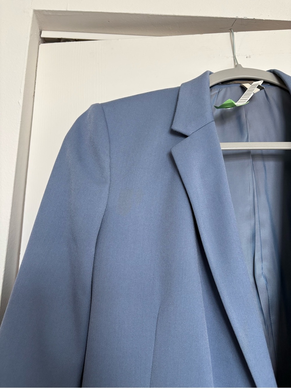Light Blue Double-Breasted Blazer and pants - Topshop size 2 - Picture 3 of 8